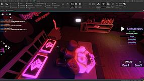 roblox girl tempts massive black cock encounter