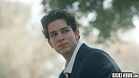 cursed threesome turns hardcore as big ass blonde teen lexi lore takes double penetration in every tight hole