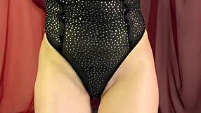 Hot Mommy Squeezes Huge Tits Hard