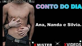 ana nanda and silvia heat things up together