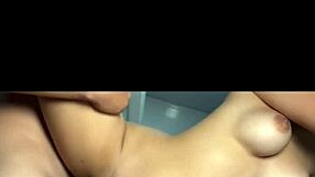 stepsister jerks my cock then i fuck her pussy hard