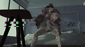 Huge fat ebony ass pounded in motel room!