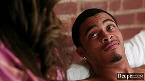 curvy scarlett alexis spit-roasted bbc and white cock doggystyle