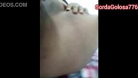 watch this fat big tits babe rub her natural boobs wild!