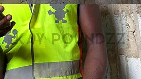 guy unleashes craziest moans jerking monster cock publicly exploding cum