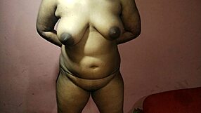 Inviting curvy sister-in-law to garden for banana fun and fucking