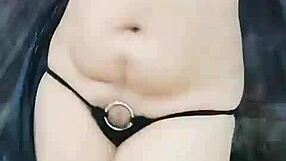 mature milf bai xintong dances seductively at home plaza style