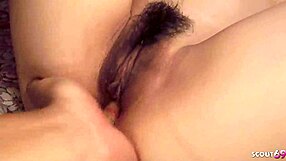 Small Tits Slim Japanese Step-Mom Wakes for POV Creampie Ride Uncensored