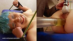 Bubbles The Enema Bunny Gets Bound And Filled In British Extreme Preview!