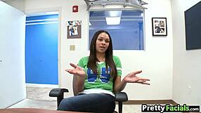 I blasted bethany benz with hot facial cum