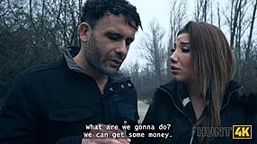 Hunt4k Babe Strips Natural Body to Spite Stupid Boyfriend