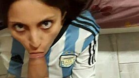 chileno muscular bodybuilder fucks petite big ass argentinian brunette tourist bent over doggystyle cowgirl rough interracial creampie facial cumshot huge cock!