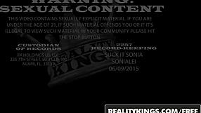 Bailey love and danira love bang pussies cowgirl style in vip bedroom orgy