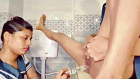 Two desi girls bent over sharing dick cumshots doggystyle