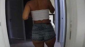 My step-sis caught watching unleashes wild desire