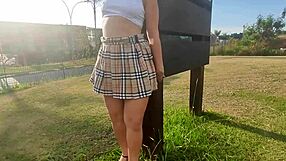 curvy brunette prostitute bent over roadside takes monster cock doggystyle with screaming cumshot