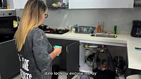 hot colombian calls me to fix pipe but begs for hard fuck - felipe skull