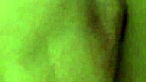 my pierced wet pussy throbs fucking vibrator in crotchless panties to screaming orgasm