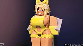 Big Tits Roblox Riding Comp Explodes!
