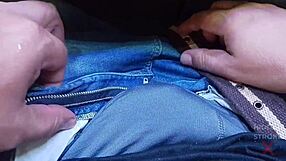 Teacher unloads hard cock cumshot in classroom!