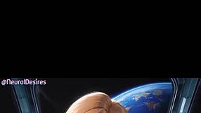 3d ai blonde rides cock cowgirl style with big firm tits and hard erect nipples bouncing in pov