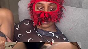 ebony fails no-moaning challenge as wet pussy gets eaten to squirting explosion!