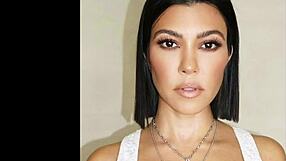 Kourtney kardashian hot babe sexy celebrity lookalike tribute