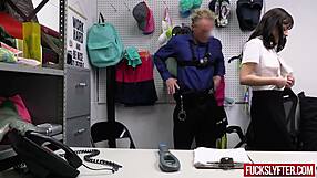 repressed shy thief petite teen hides perfume bottle deep drawer