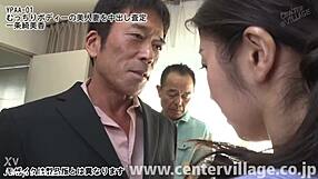 Hey, watch this chubby Japanese wife get creampied doggystyle by French bull after blowjob