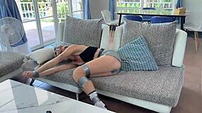 i feel bound helpless teased slow on college countertop edge