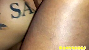 magrinha's tight pussy wrecked by two rio studs cocks