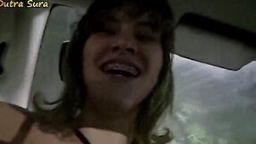 paying uber with my pussy while hubby watches the ride