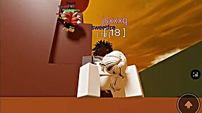 i can't stop fucking this hot chick on fun cumbat