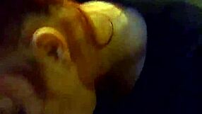 Ever wonder how this sexy redhead slurps cock deep?