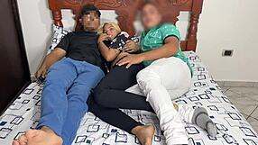 movie night friend but i steal and fuck his gorgeous girlfriend right there