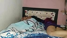 Rough creampie for busty latina stepmom's fat ass