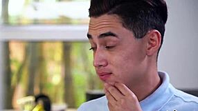 yo juan loco fingers that pumpkin pie but cory chase rolls up with real pussy action 🔥🍑