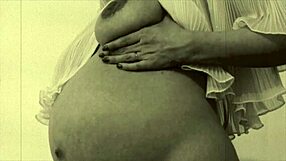 vintage pregnant lesbians lick hairy beavers in retro diaries