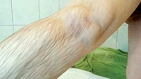 Hairy Mature Milf Fingers Fat Pussy Legs Spread to Orgasm!