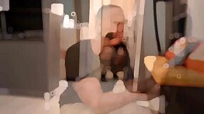 fixing her fridge turns into wild sex with hot young latina cumming all over face