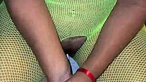 Hubby rips clothes off latina milf for doggystyle creampie on period