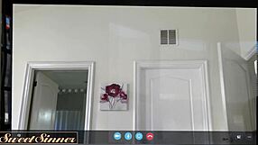 Petite milf bounces pretty shaved pussy on rock hard cock cowgirl doggystyle!