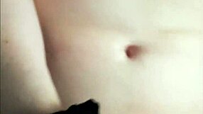 whoa that black sock cumshot on her stockings looks so hot