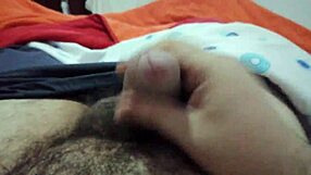 dude that massage turns into a solo cock stroke and massive cumshot