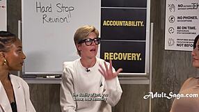 post-orgy, kenna james and reagan foxx spill on lesbian chaos