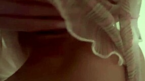 latina fingers wet pussy with dildo solo masturbation fun