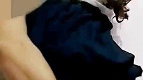 Watch Cute Mexican Teen's Tight Asshole Finally Break Under Broom and Raw Anal Creampie