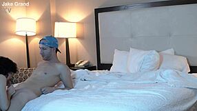 Tattooed Petite Gracie Lou Teases Jake's Massive Cock Deep