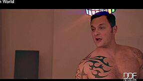 lets get this tattooed milf blowing in heels part 3