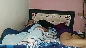 Rough creampie for busty latina stepmom's fat ass